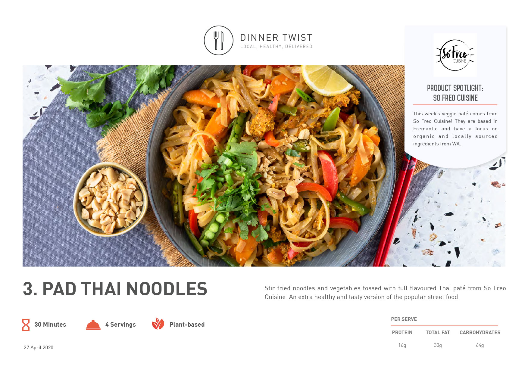 Pad Thai Noodles | Dinner Twist
